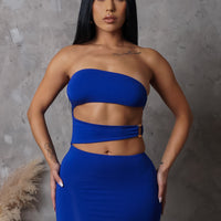 Aleah Mini Dress - Blue