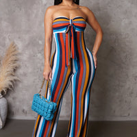 All To Me Jumpsuit - Multi