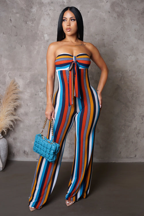All To Me Jumpsuit - Multi