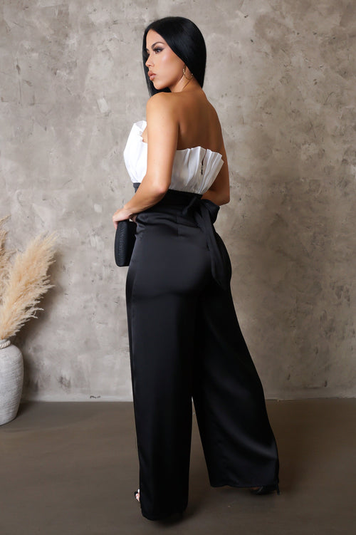 All Or Nothing Jumpsuit - Black