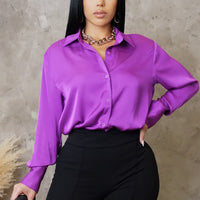 Addicted Blouse - Purple