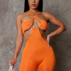 April Romper - Orange