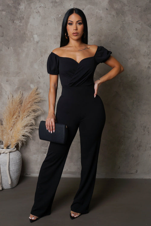 Before I Go Jumpsuit - Black