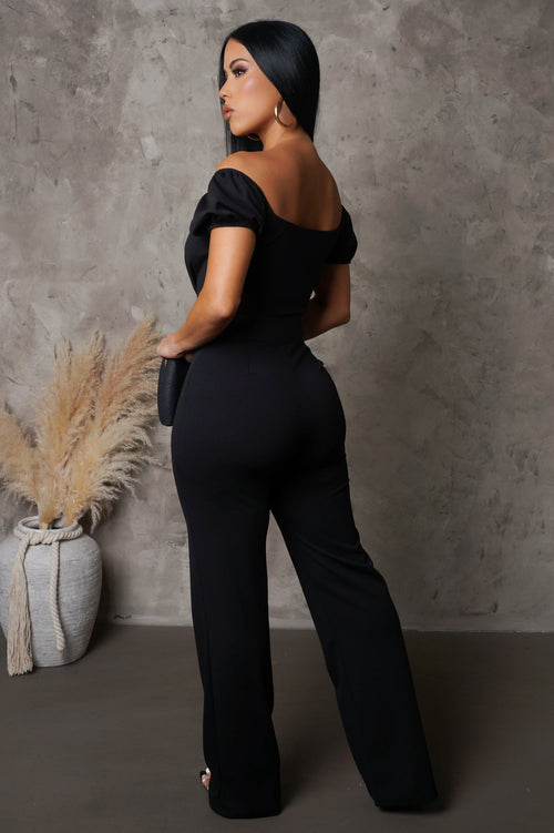 Before I Go Jumpsuit - Black